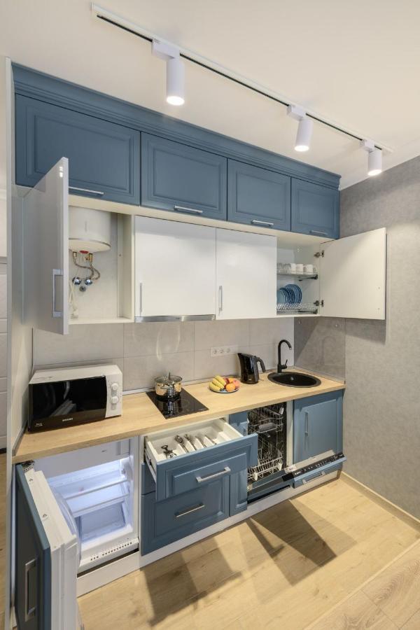 Modern New Cozy Apartment Kvartet Railway Station Kiev Dış mekan fotoğraf