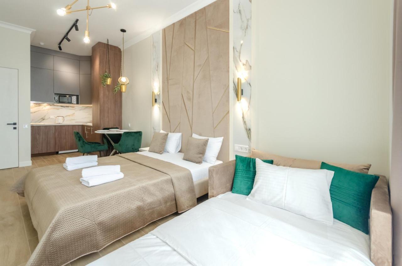 Modern New Cozy Apartment Kvartet Railway Station Kiev Dış mekan fotoğraf