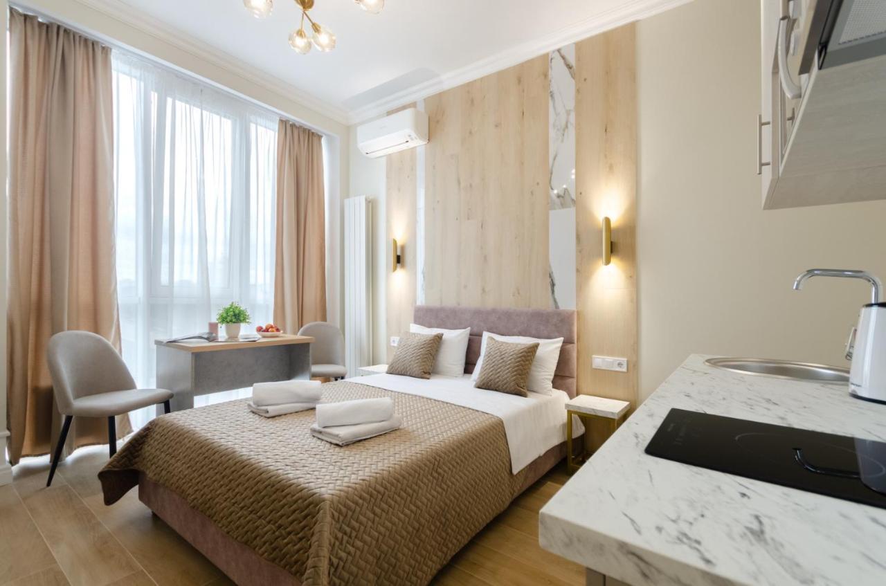 Modern New Cozy Apartment Kvartet Railway Station Kiev Dış mekan fotoğraf