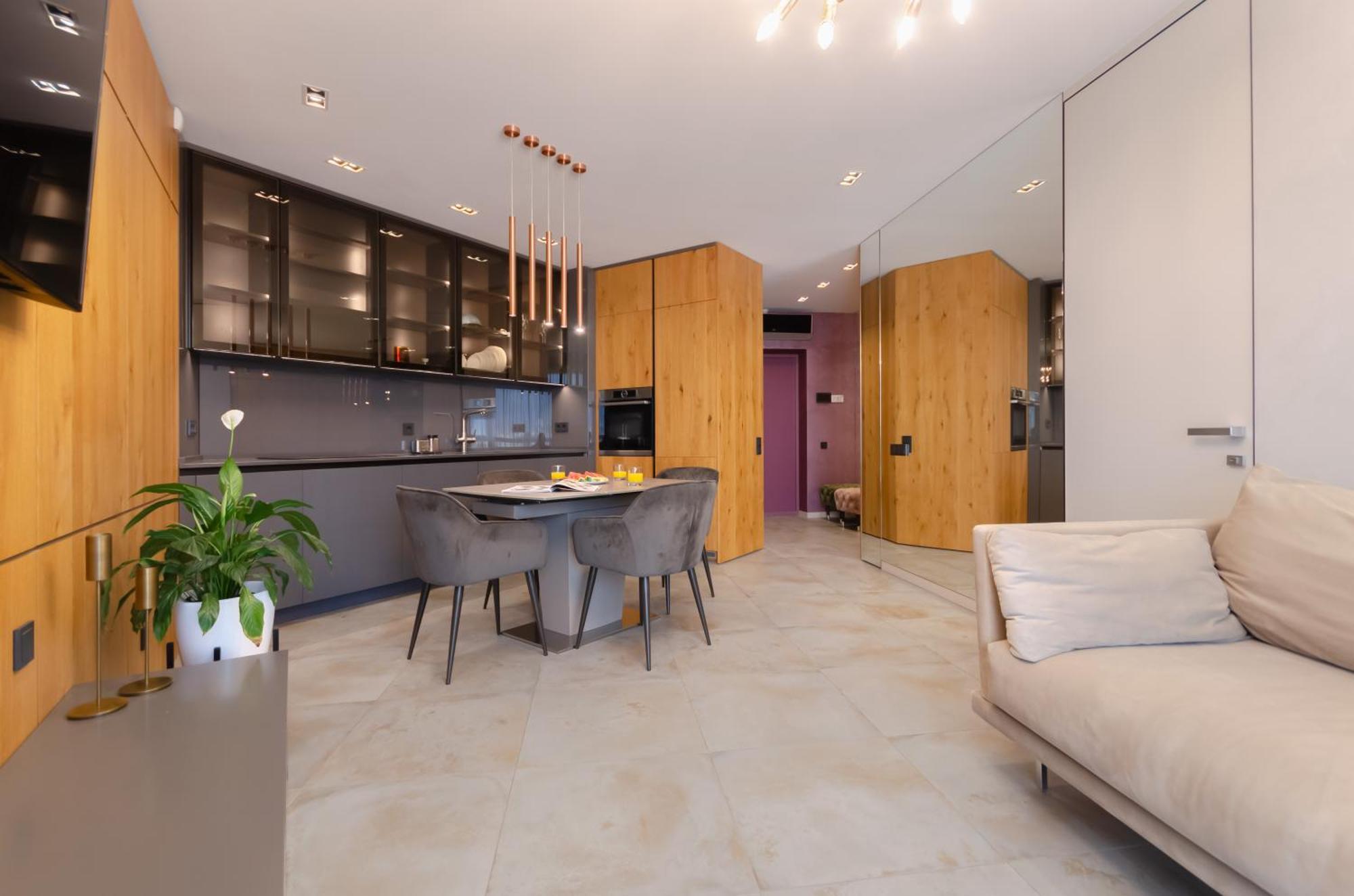 Modern New Cozy Apartment Kvartet Railway Station Kiev Dış mekan fotoğraf